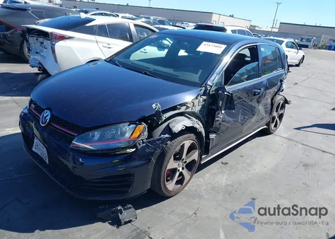 2016 Volkswagen Golf Gti Se W/Performance Package 4-Door from USA, damaged, VIN 3VW447AU8GM041240